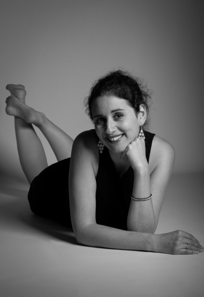 Photographie en noir et blanc, en studio mobile, réalisé à Oléron par Olivier Durand.