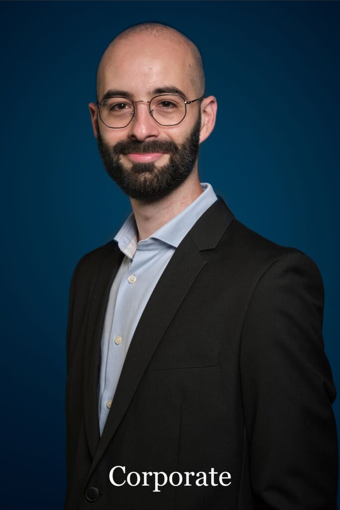 Exemple de rendu professionnel pour une prestation de portrait corporate